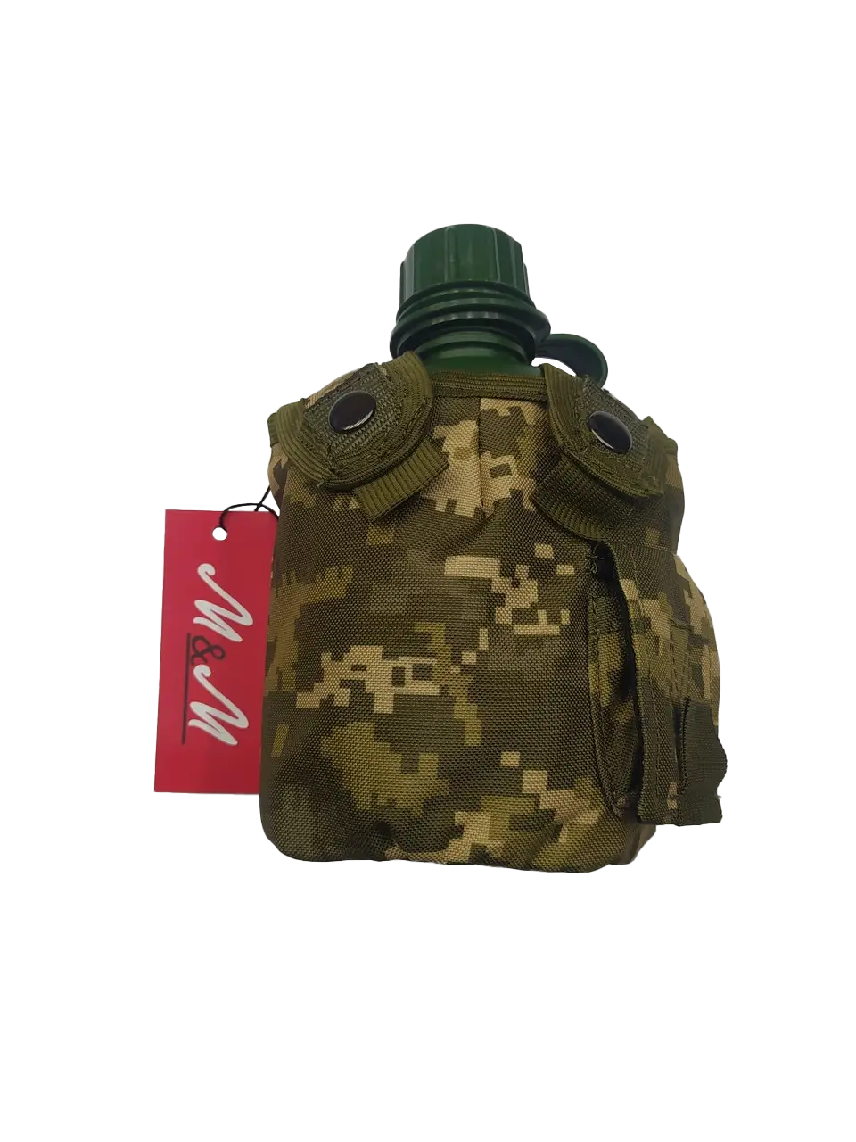 Фляга армійська М&М 870 мл Хаккі/Піксель (213260) - фото 6