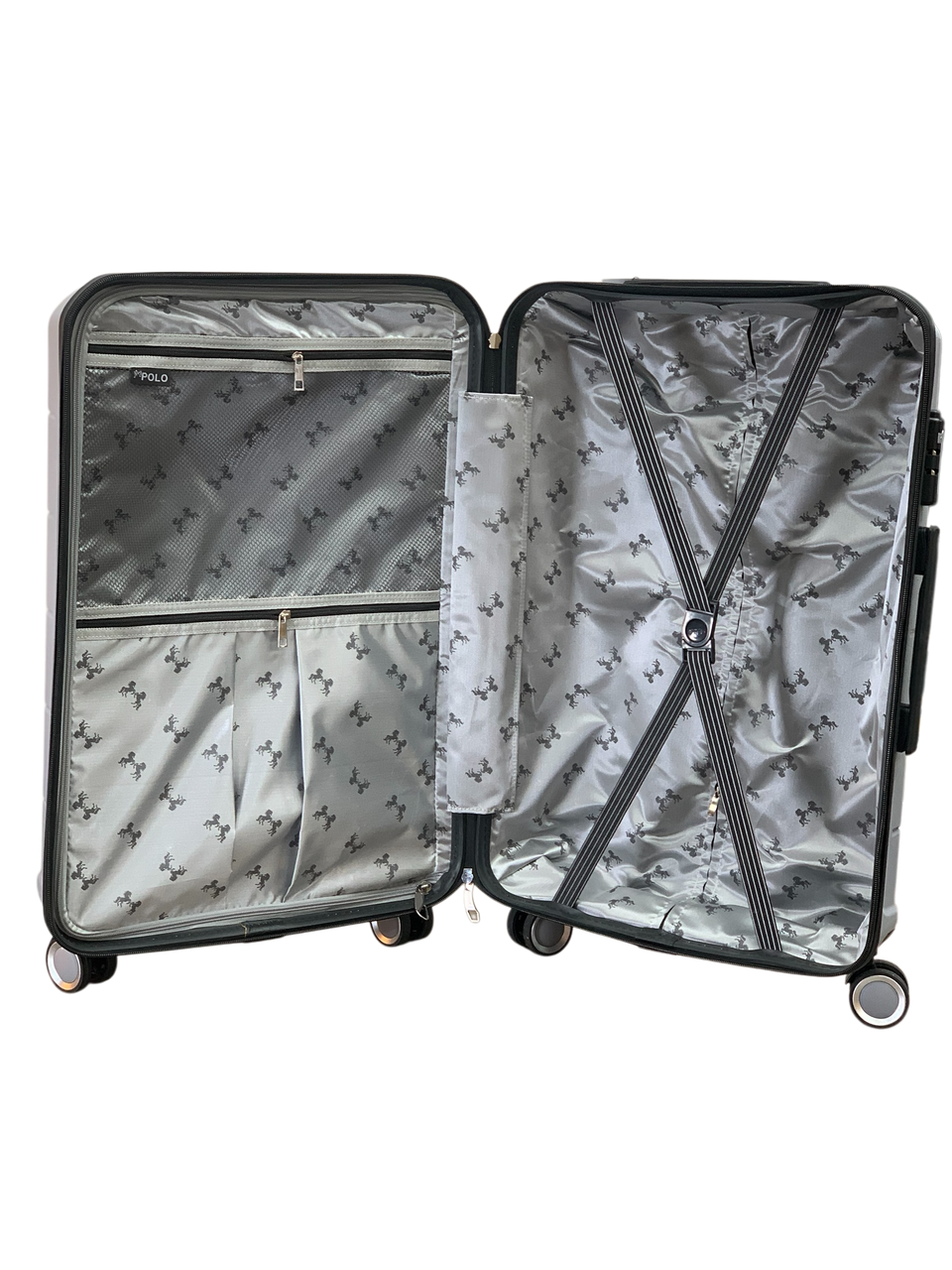 Чемодан my Polo PP013-L полипропилен на 4-х двойных колесах большой L 100 л - фото 3 Чемодан my Polo PP013-L полипропилен на 4-х двойных колесах большой L 100 л - фото 3