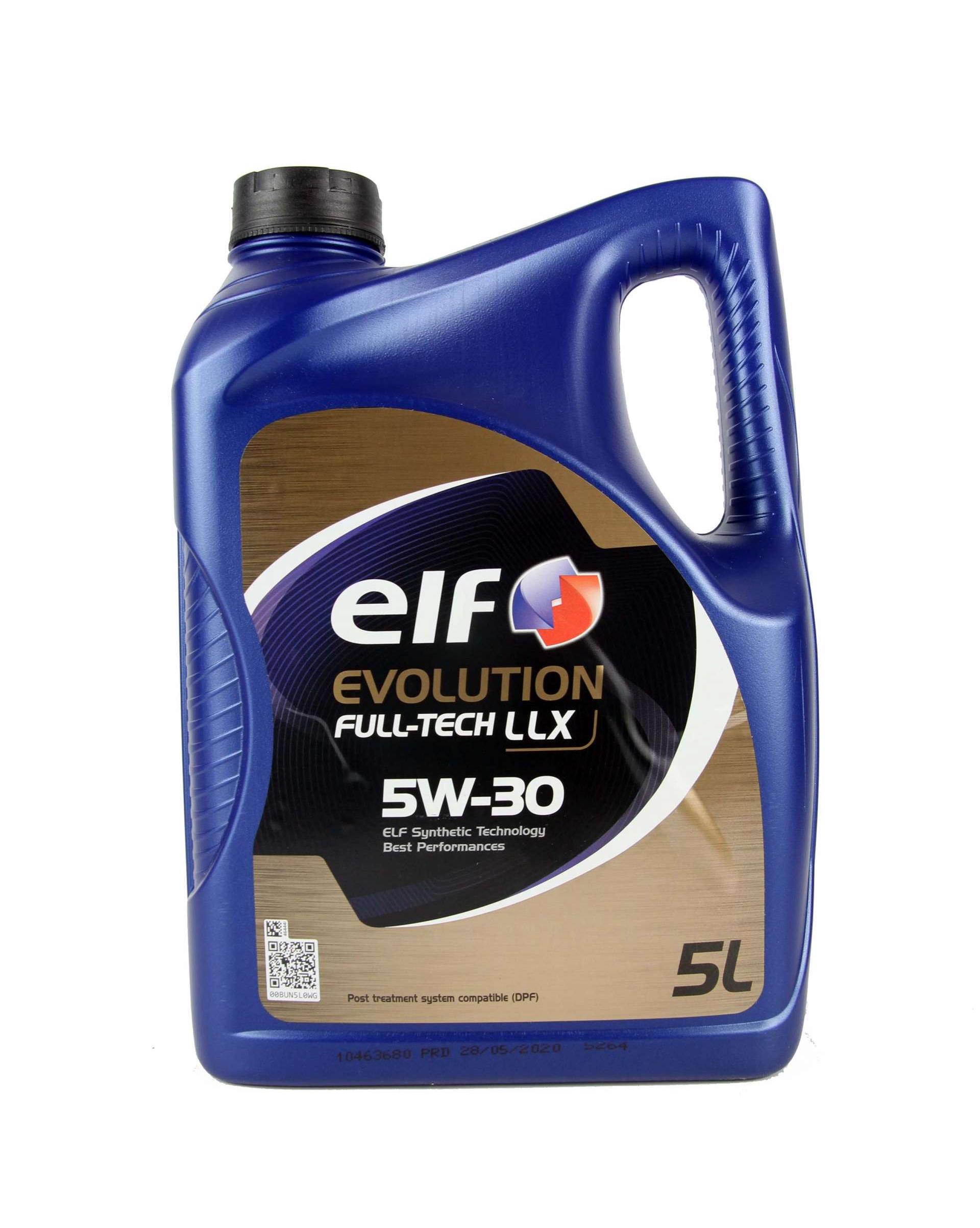 Олива моторна Elf EVOLUTION FULLTECH LLX 5W30 x3 5 л