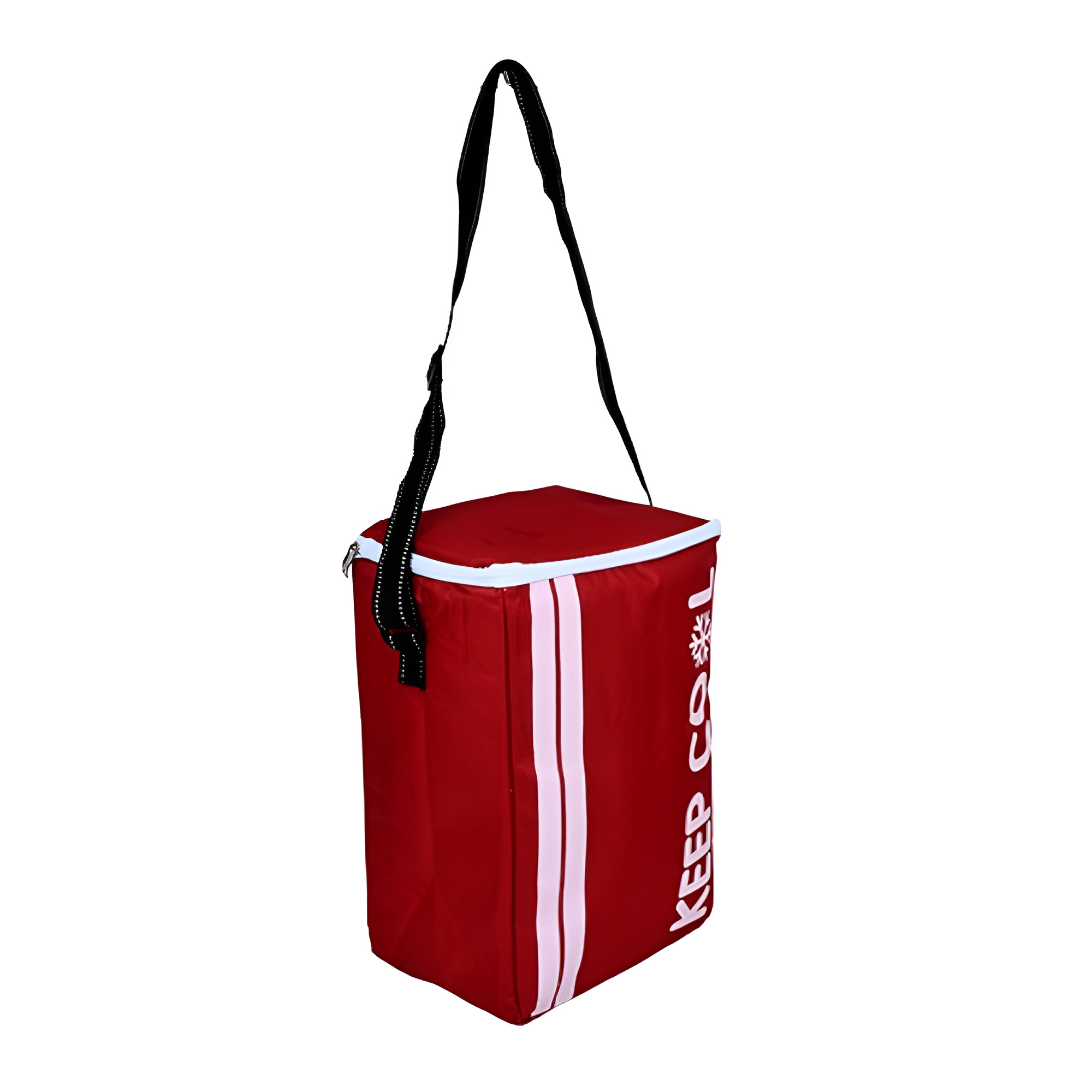 Термосумка Stenson Keep cool 25х18х37 см 16 л Красный (MH-5368-M)