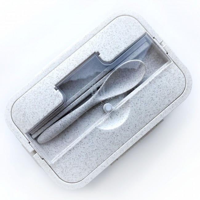 Еко ланч-бокс з пшеничної соломи Good Wheat 1000 мл Бежевий (402536)