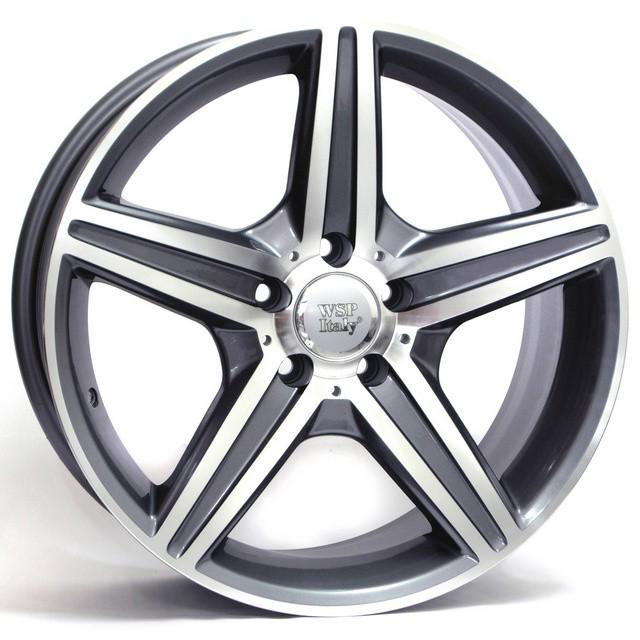Литые диски WSP Italy Mercedes W758 AMG Capri 8x17 5x112 ET47 DIA66,6 Anthracite polished