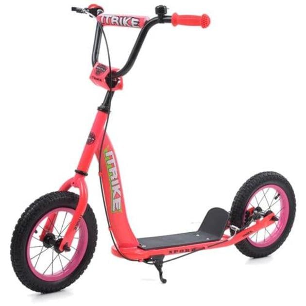 Самокат с надувными колесами iTrike SR 2-043-1-P 12" Красный