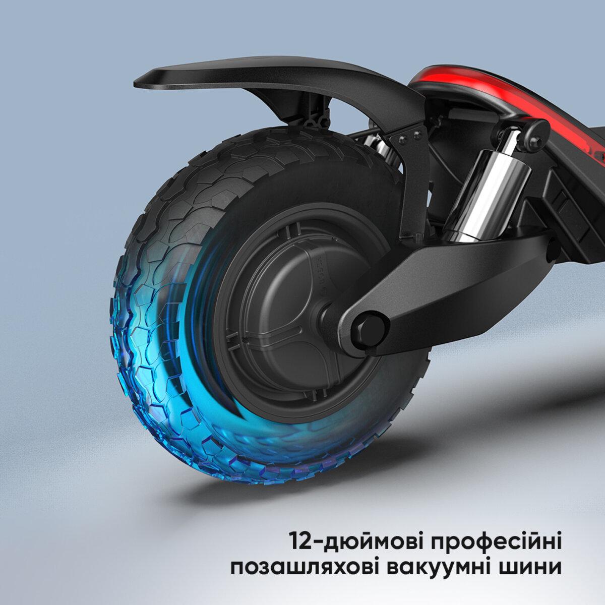Електросамокат OKAI Panther ES800 3000W Black (25172932) - фото 11