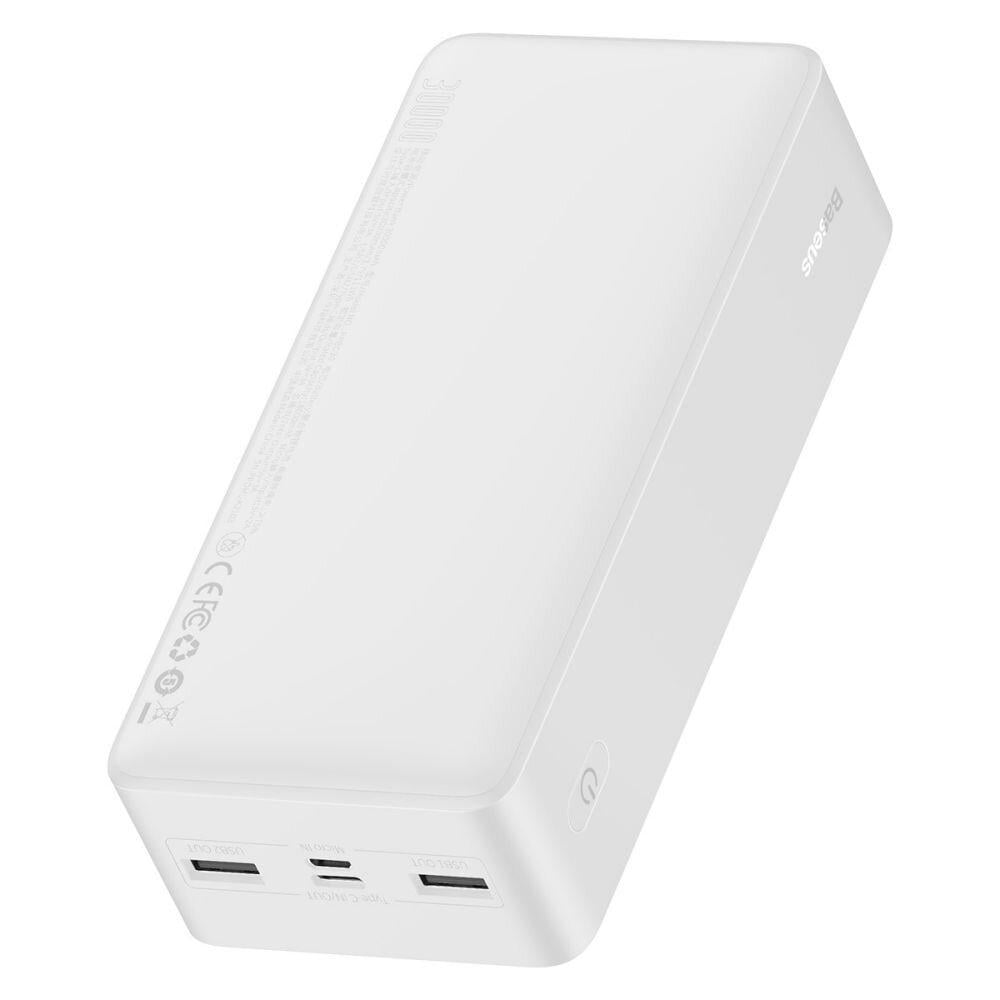 Павербанк Baseus Bipow цифровой дисплей 2 USB + Type-C 30000 mAh 3 А 15 Вт (9589796) - фото 2