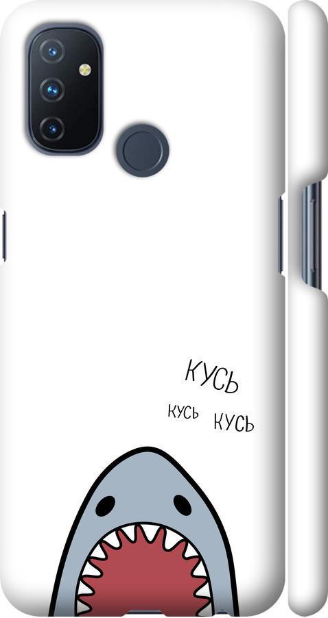 Чехол на OnePlus Nord N100 Акула (4870m-2130-42517) Чехол на OnePlus Nord N100 Акула (4870m-2130-42517)