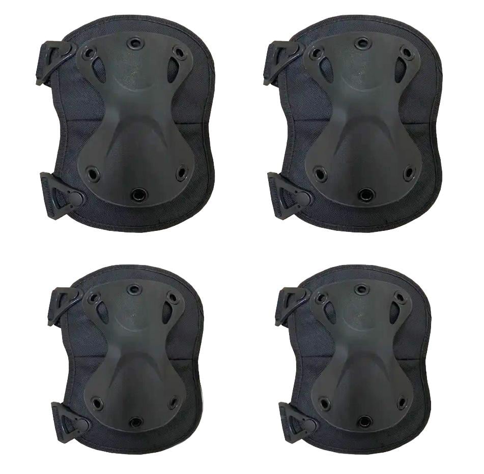 Комплект наколенники и налокотники Оklai turkey Черный (MR51899)