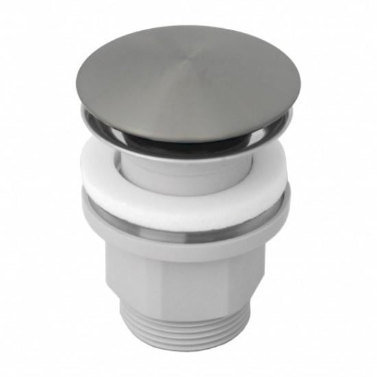 Клапан донный Omnires 1 1/4″ для раковины Серый матовый (A64IN)
