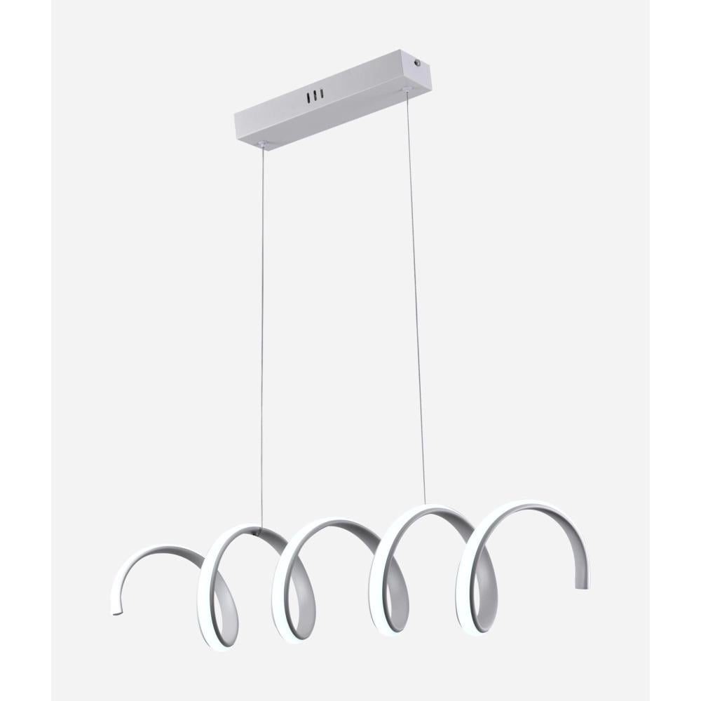 Люстра підвісна світлодіодна Sirius LCD3055 WT Білий (27435033)