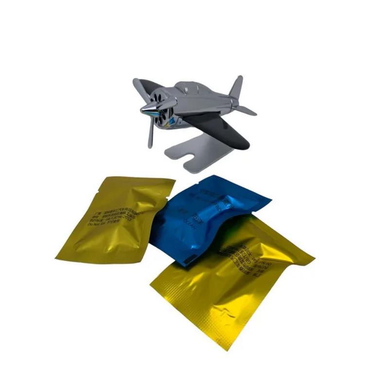 Ароматизатор автомобильный Самолет на солнечной батарее (4303-Leader) - фото 3 Ароматизатор автомобильный Самолет на солнечной батарее (4303-Leader) - фото 3