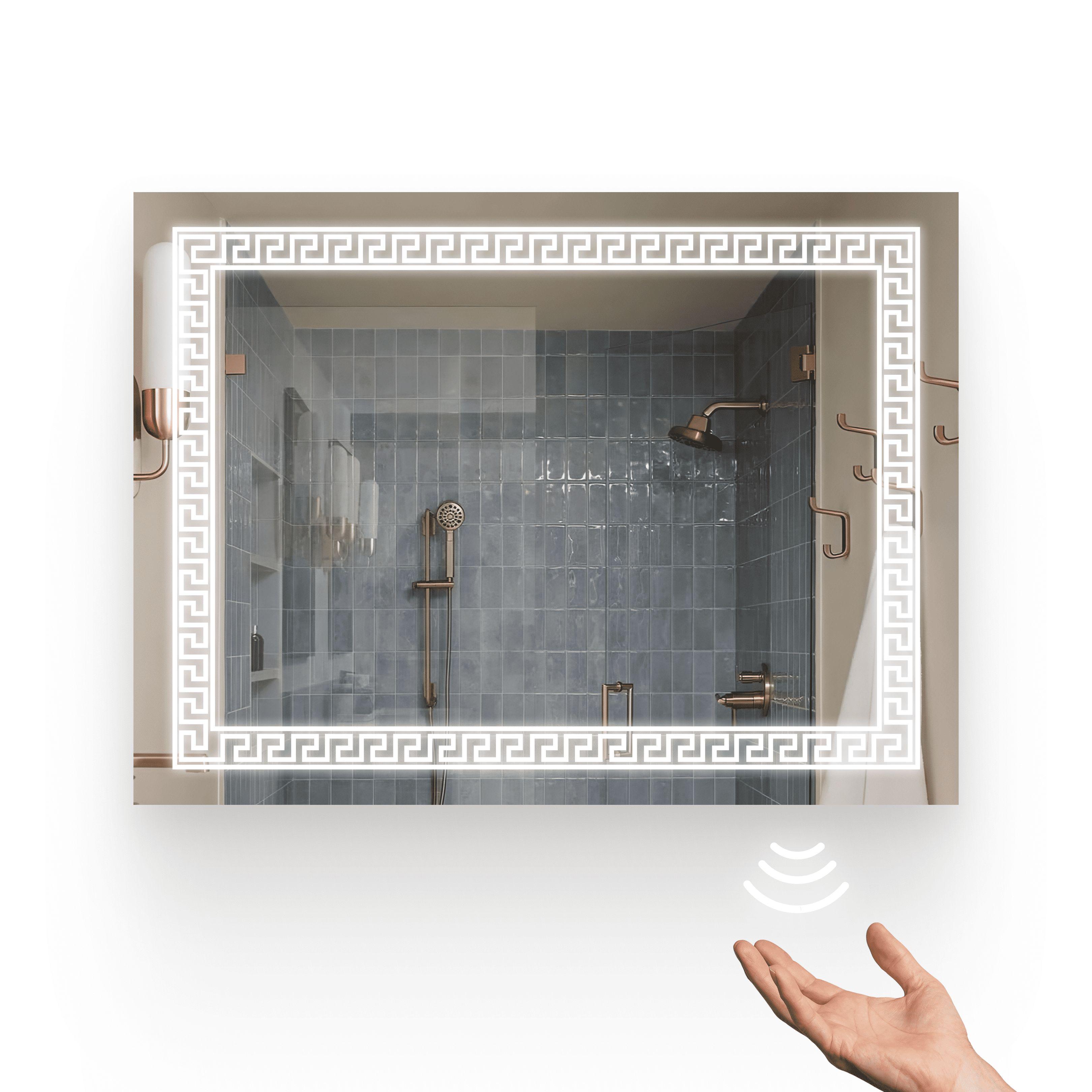 Зеркало с LED подсветкой Пафос с сенсором движения 600х800 мм (PAFOS 1 - 600х800)