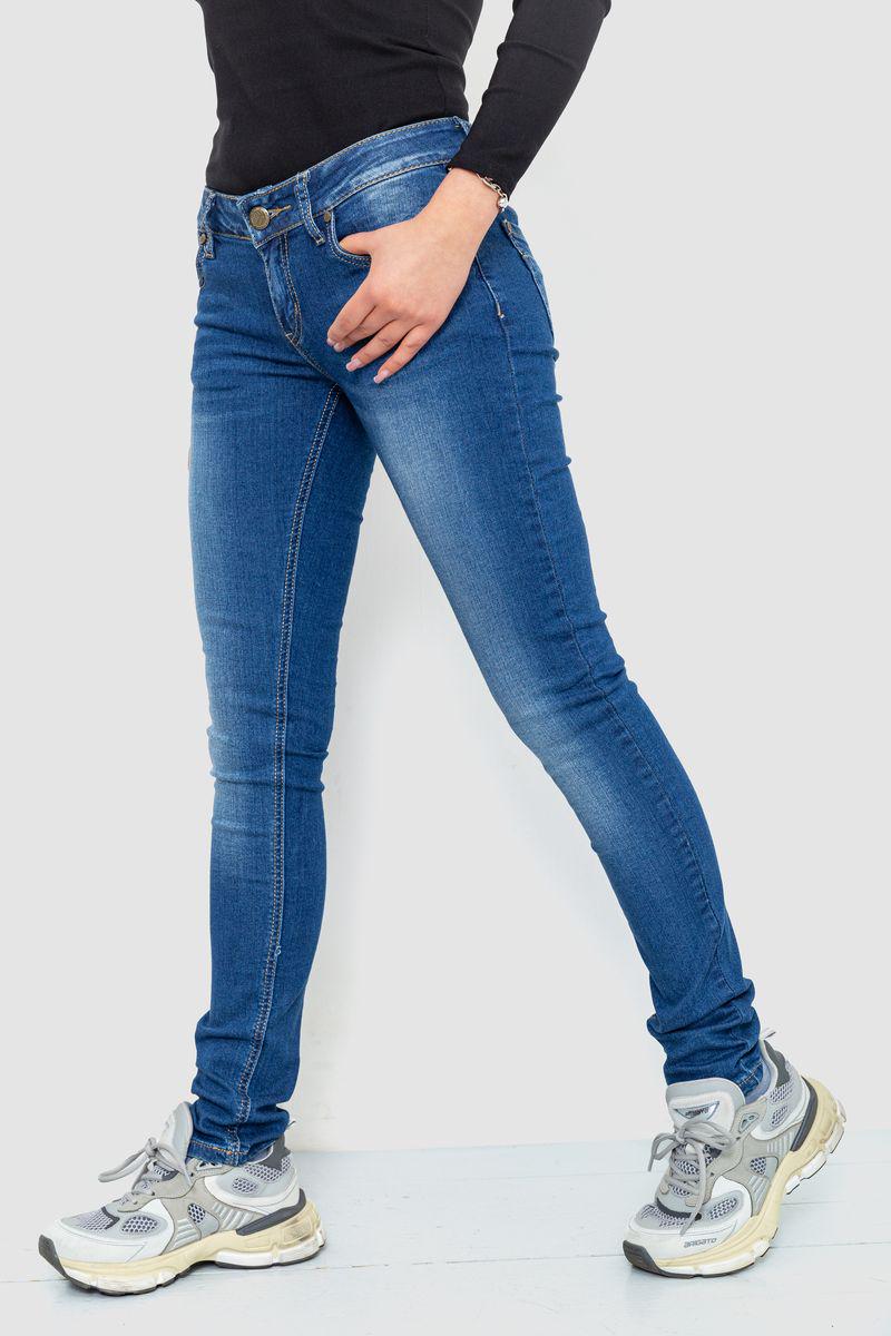 Джинси жіночі з потертостями Ager 244RA603 р. 25 Синій (65f2d3f9a4b9607aef04ec90) - фото 3