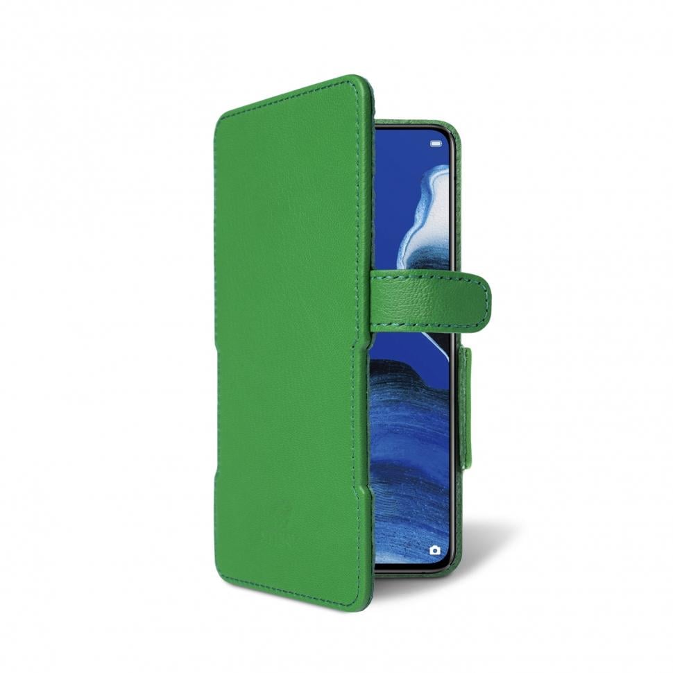 Чехол книжка Stenk Prime для OPPO Reno 2 Зеленый (66737)