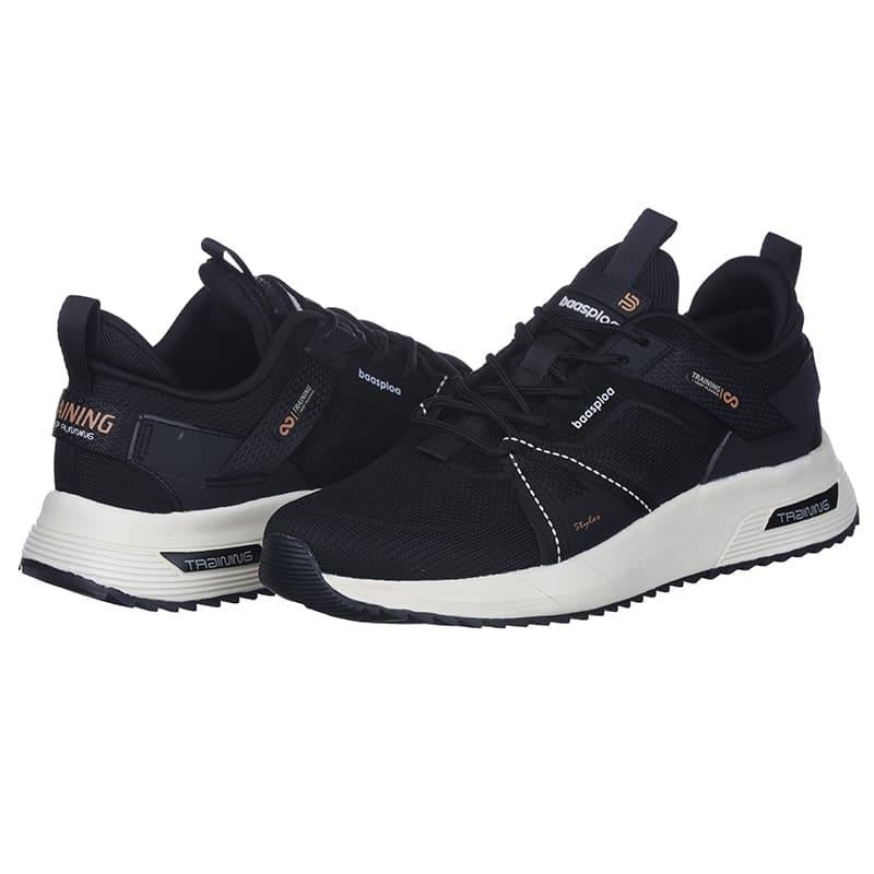 Кросівки чоловічі BaaS M7507-1C комбіновані р. 45 Чорний (20119)