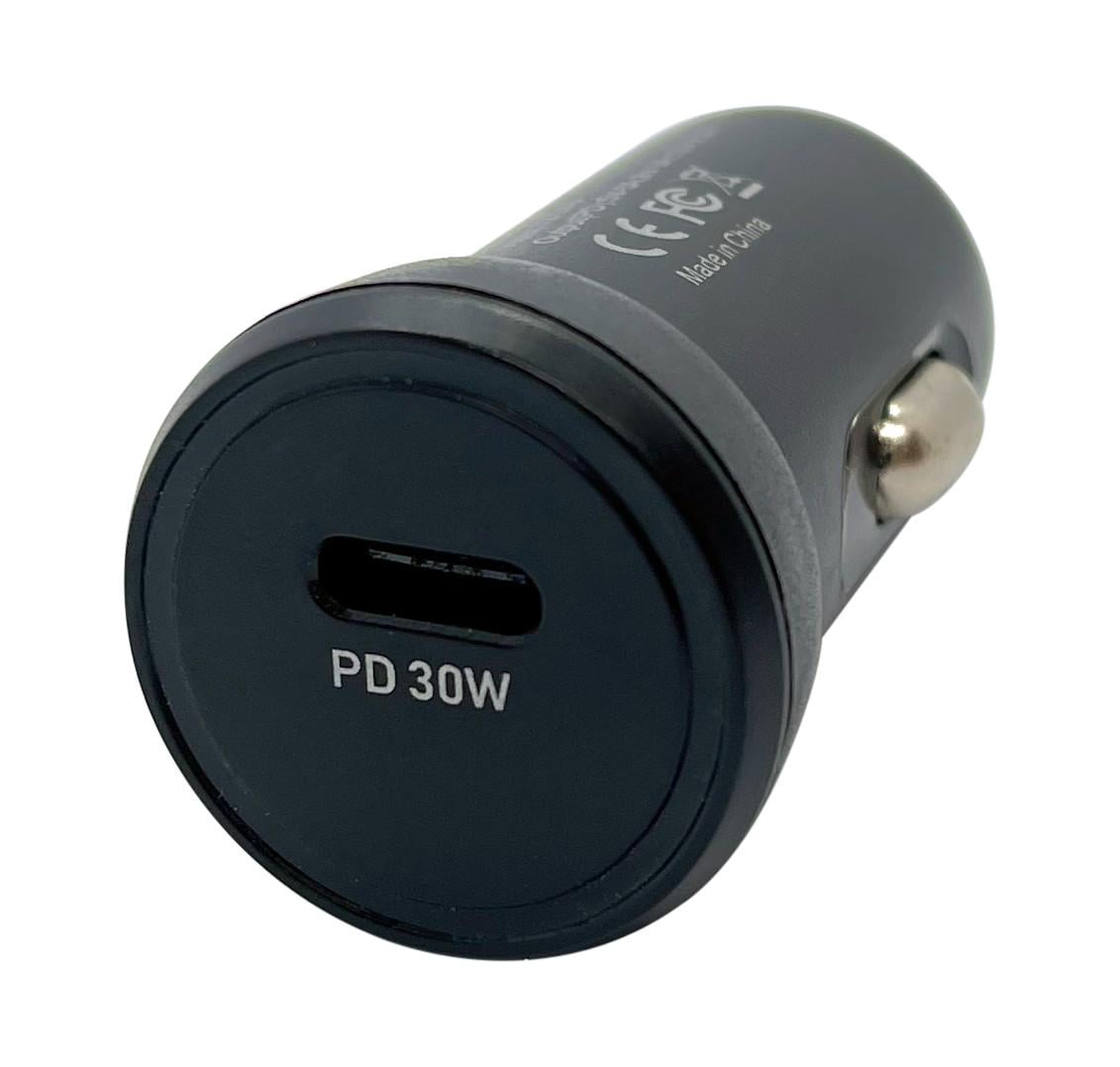 Зарядное устройство в автомобиль XON UniLink Type-C 30W Black (CU001C30WB 3487)