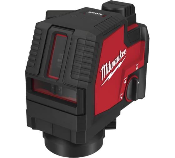 Аккумуляторный линейный лазерный нивелир Milwaukee L4 CLL-301C (4933478098)