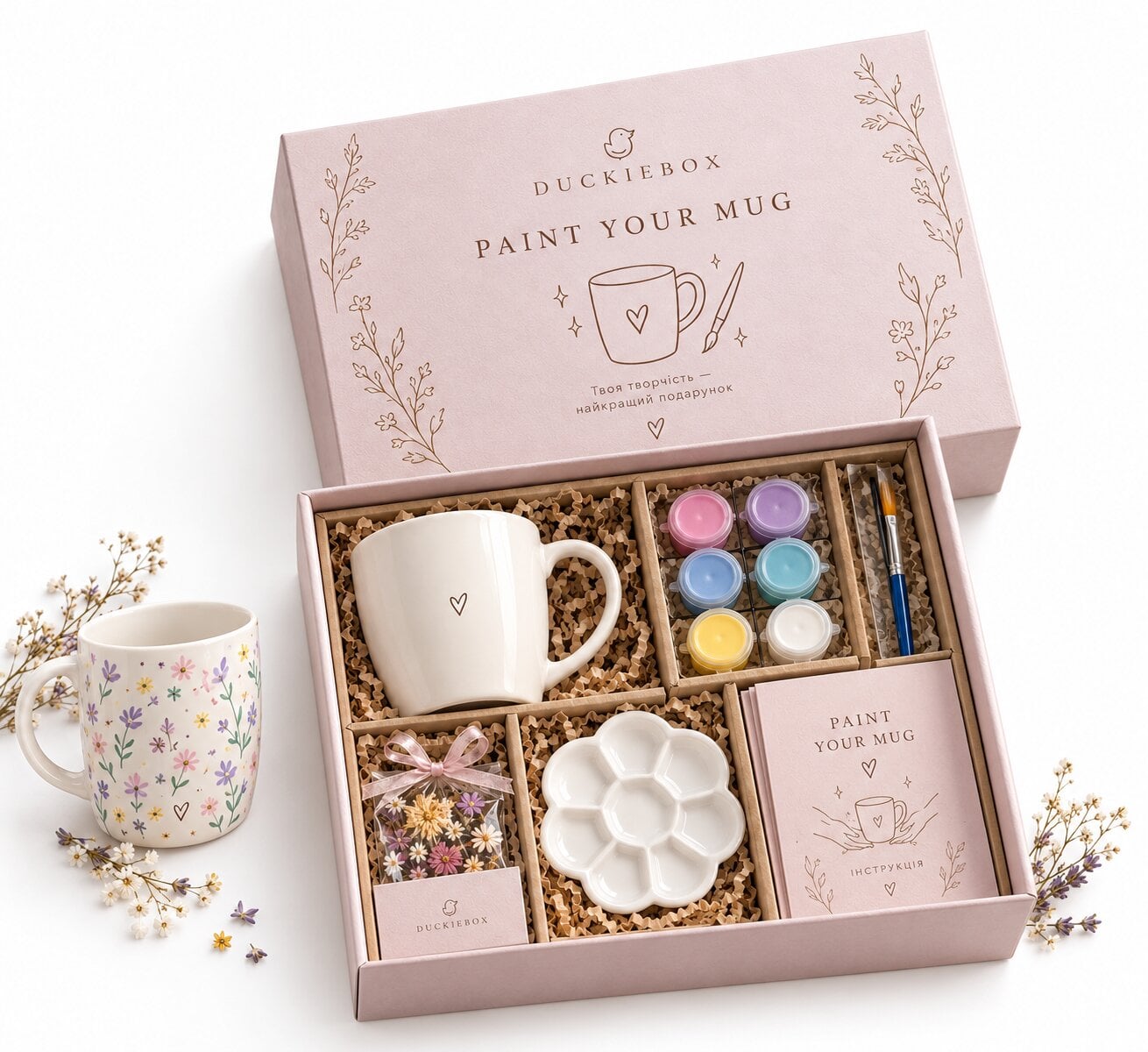 Бокс подарочный Duckbox Paint Your Mug (39159496)