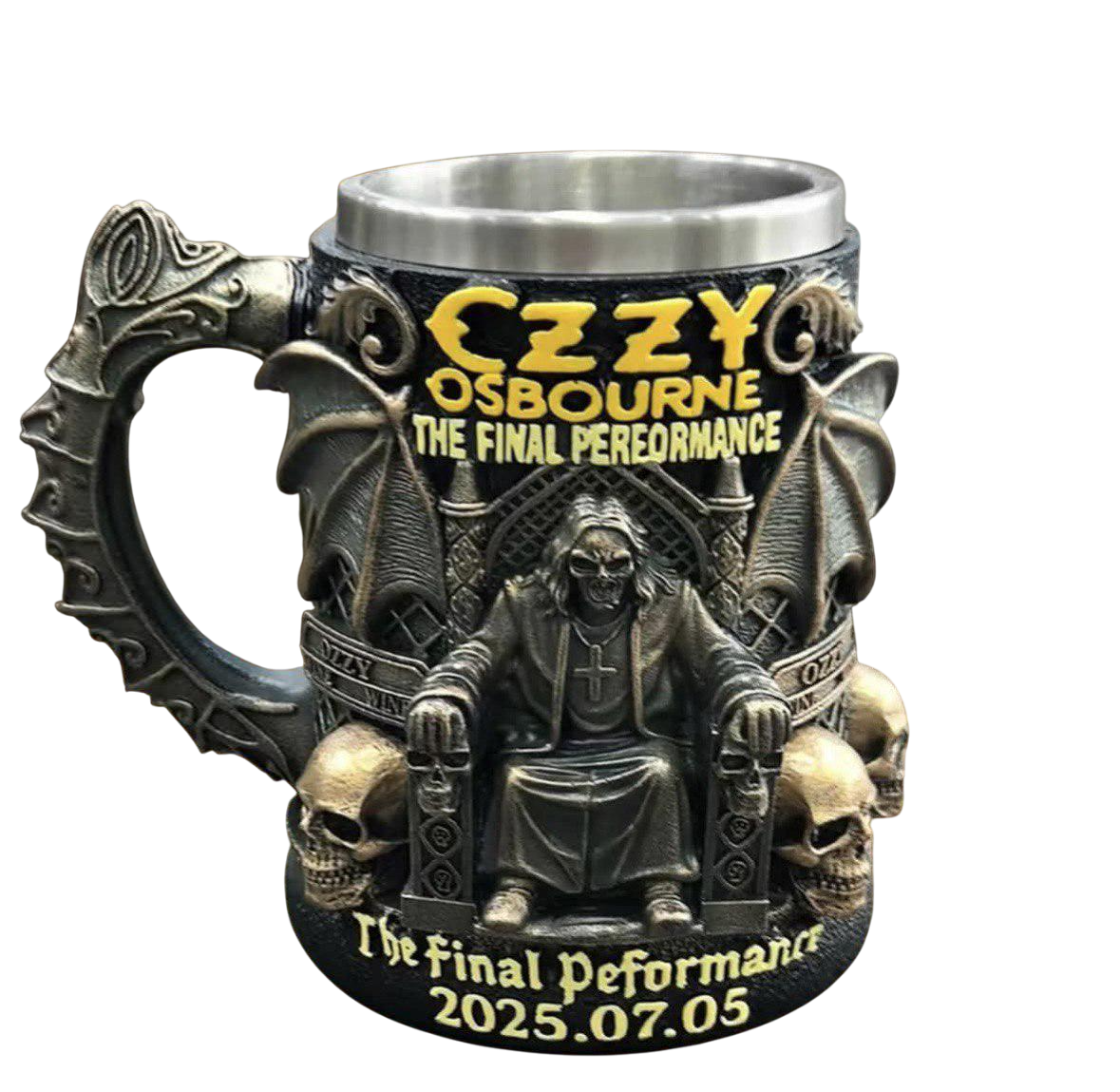 Кружка 3D с черепом Ozzy Osbourne The Final Performance 300 мл (30443732) Кружка 3D с черепом Ozzy Osbourne The Final Performance 300 мл (30443732)