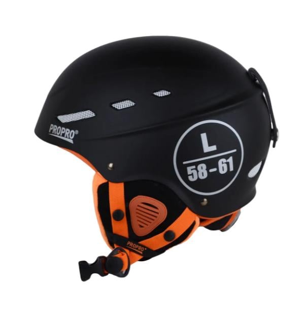 Лижний шолом PROPRO M Чорний/Помаранчевий (ШГ-1005-А22) - фото 1 Лижний шолом PROPRO M Чорний/Помаранчевий (ШГ-1005-А22) - фото 1