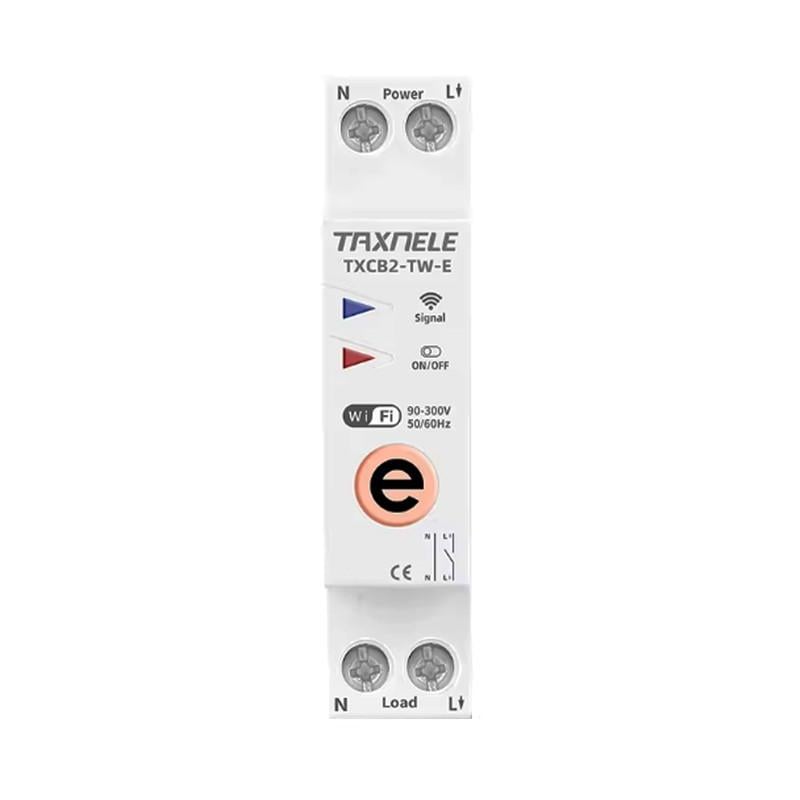Умный WiFi выключатель TAXNELE только таймер 1P+N 25A 230V eWeLink (TXCB2-TW-E-25A)