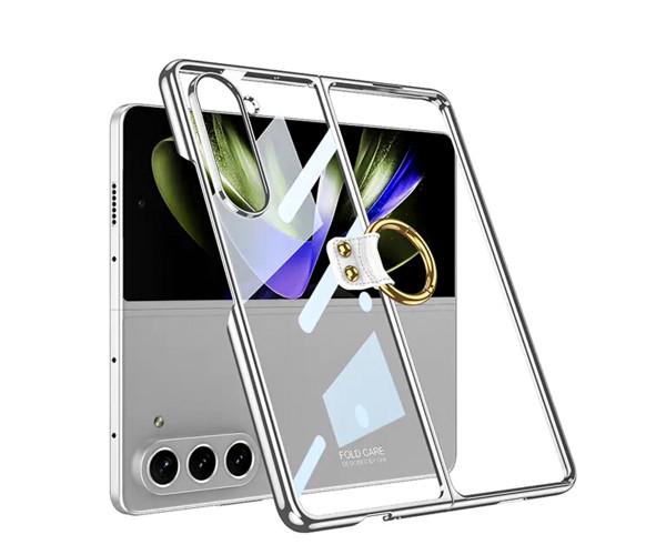 Чехол-накладка GKK Phantom Ring для Samsung Galaxy Z Fold5 Серебристый - фото 1