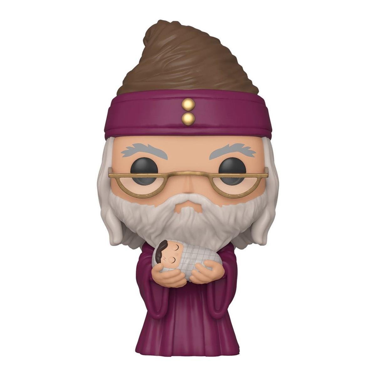 Фигурка Funko Pop Dumbledore with Baby Harry 10 см (HP DH 115) - фото 1