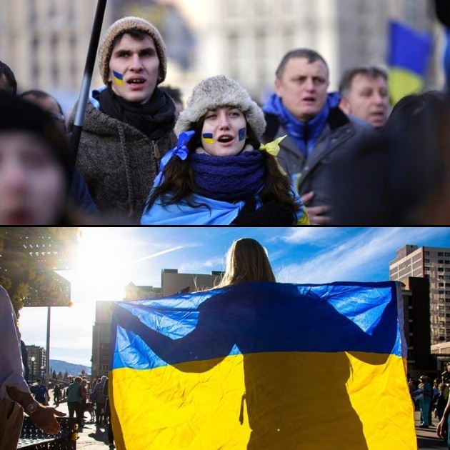 Флаг Украины уличный габардин с отверстием для флагштока 140х90 см Сине-желтый (28796399) - фото 4