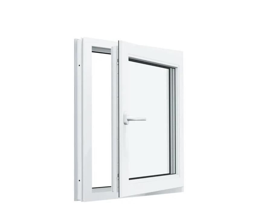 Окно пластиковое открывающее Steko ПВХ двухкамерный стеклопакет 70/500x500 мм Белый (31458255) Окно пластиковое открывающее Steko ПВХ двухкамерный стеклопакет 70/500x500 мм Белый (31458255)