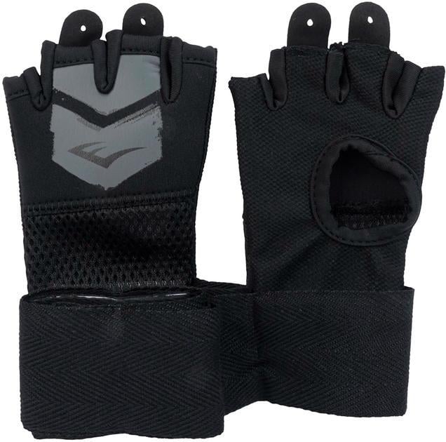 Бинты-перчатки Everlast PROSPECT QUICK WRAPS Уни L/XL Черный/Серый (P00002986) Бинты-перчатки Everlast PROSPECT QUICK WRAPS Уни L/XL Черный/Серый (P00002986)