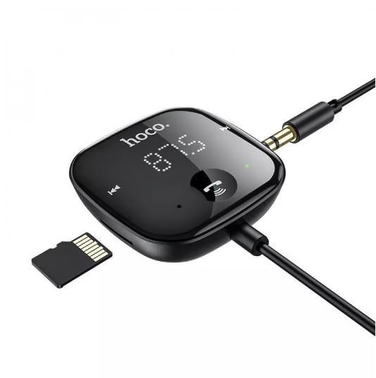 FM-трансмітер Hoco FM Launcher E65 із зарядним пристроєм - фото 6 FM-трансмітер Hoco FM Launcher E65 із зарядним пристроєм - фото 6