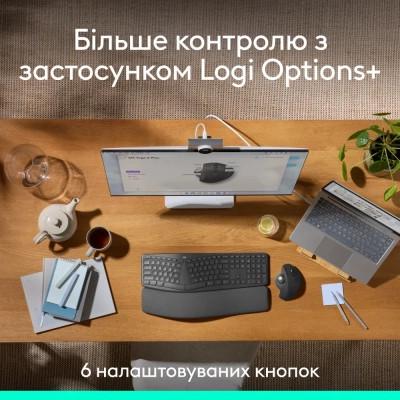 Компьютерная мышка Logitech MX Ergo S Bluetooth Graphite (910-007260) - фото 3 Компьютерная мышка Logitech MX Ergo S Bluetooth Graphite (910-007260) - фото 3