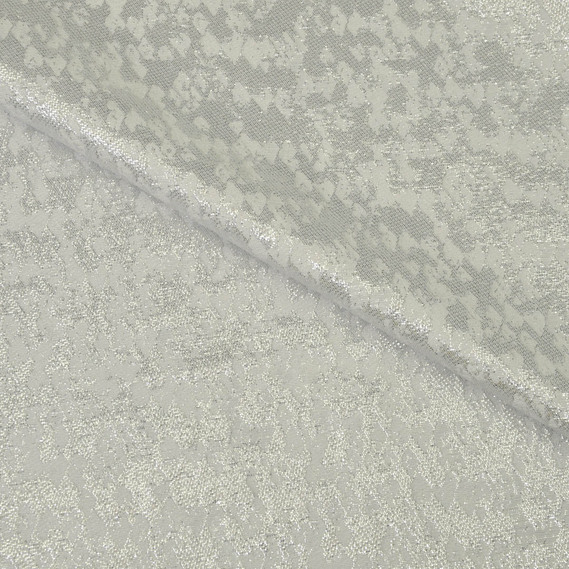 Ткань костюмная IDEIA Парча грета 1,45 м Белый (2200004179896)