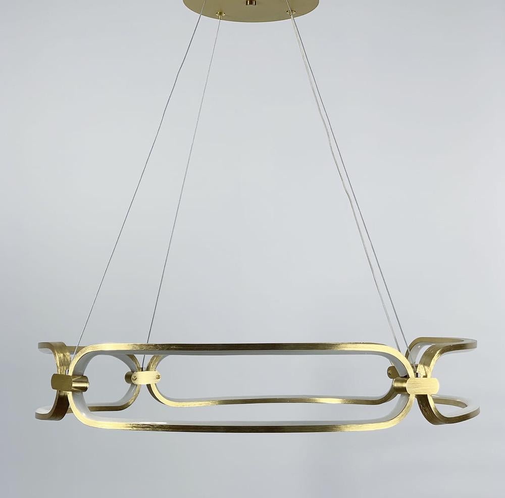 Светильник со встроенными светодиодами Ø 60 см Золотой (AA 238 AB)