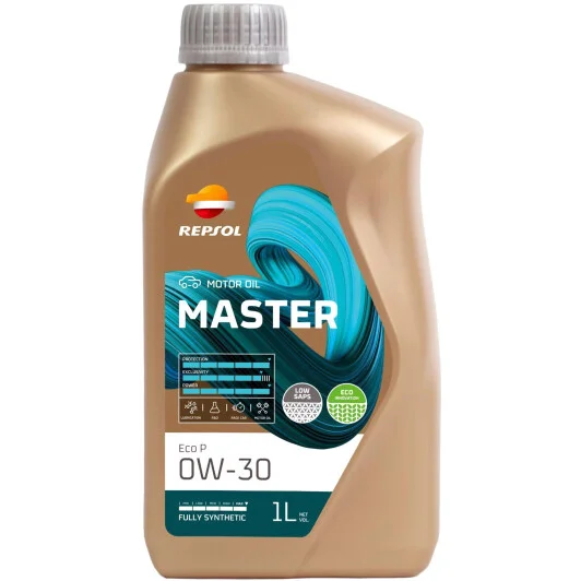 Моторное масло Repsol Master Eco P 0W-30 1 л (rpp0005eha)