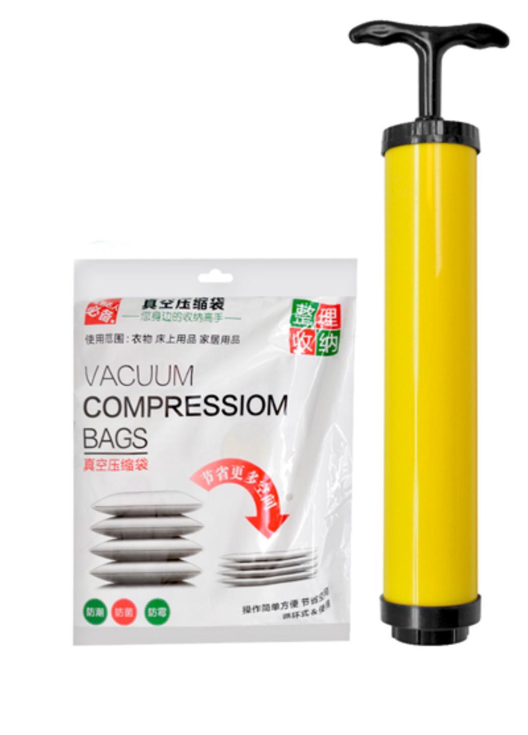 Пакет для одягу вакуумний Stenson 9 пр. 80х100/60х80/50х70 см Жовтий (261071S) - фото 5 Пакет для одягу вакуумний Stenson 9 пр. 80х100/60х80/50х70 см Жовтий (261071S) - фото 5