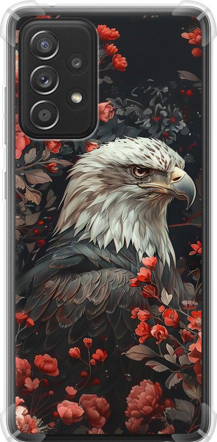 Чехол на Samsung Galaxy A52s 5G A528B Цветочный страж (6102sp-2583-42517)