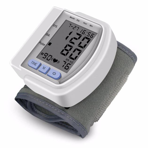 Тонометр Automatic Blood Pressure CK-102S на зап'ястя цифровий автоматичний (ma349)