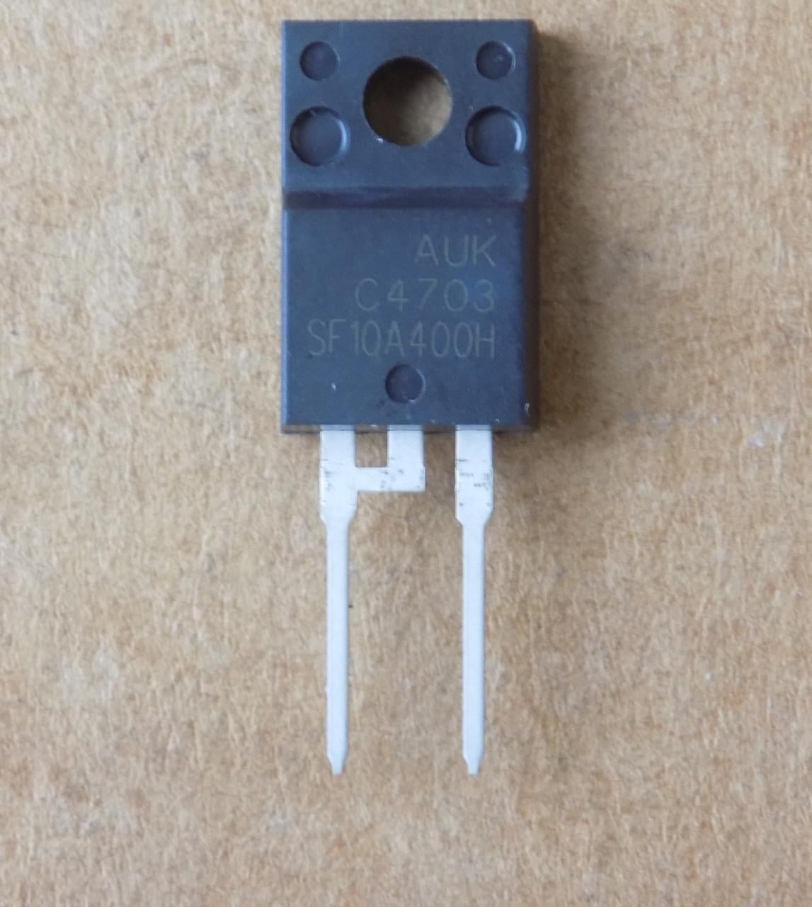Диод SF10A400H/TO220F-2pin для RD1004 (48012) Диод SF10A400H/TO220F-2pin для RD1004 (48012)
