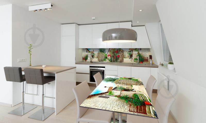 Наклейка виниловая на стол Zatarga «Кирпичные Улицы Прованс» 650х1200 мм Z180418/1st Наклейка виниловая на стол Zatarga «Кирпичные Улицы Прованс» 650х1200 мм Z180418/1st