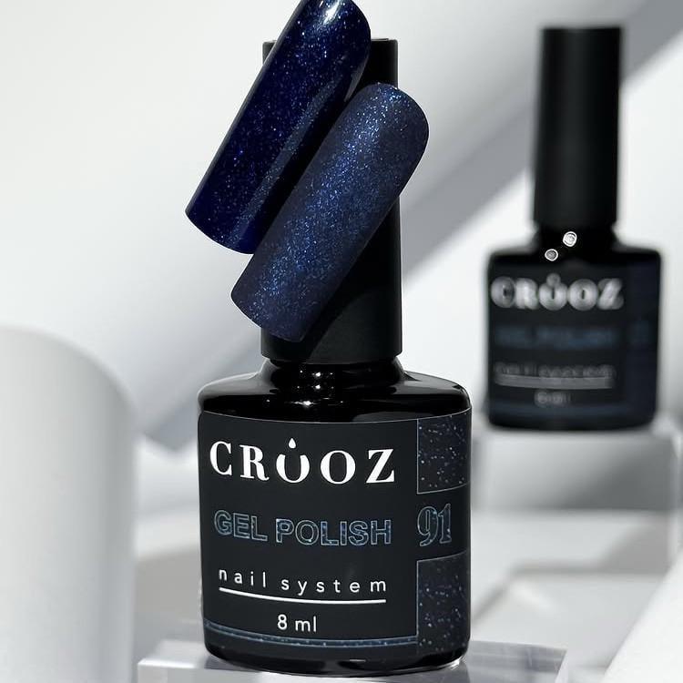 Гель-лак с шиммером Crooz Gem Power №91 8 мл