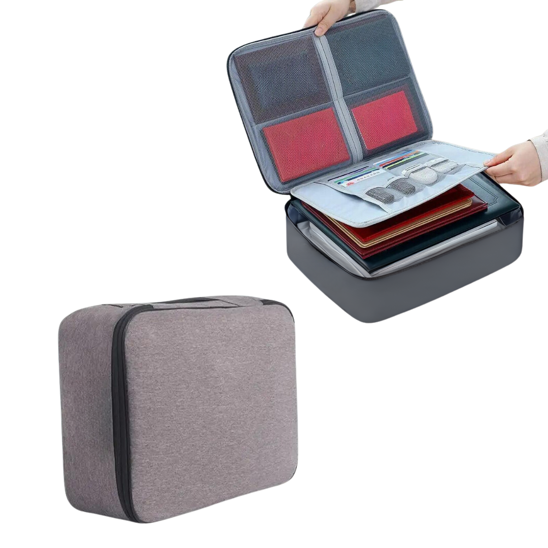 Органайзер для документів для подорожей зручний Сірий - фото 10 Органайзер для документів для подорожей зручний Сірий - фото 10