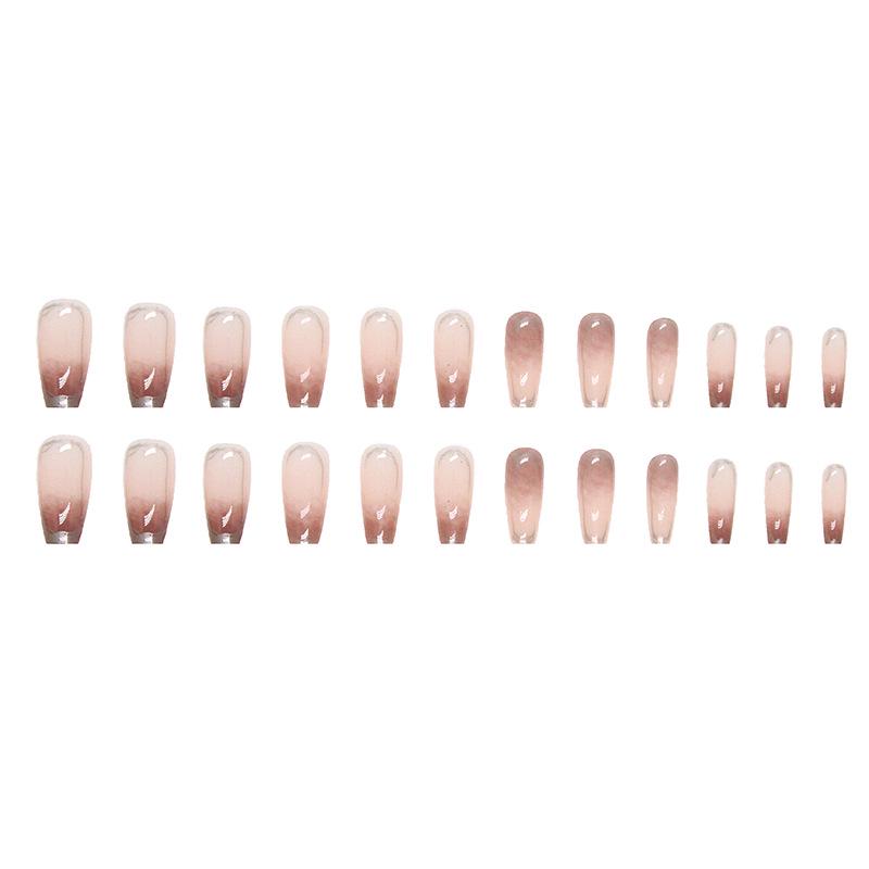 Накладные ногти с клеем Bananahall R712 24 шт. Бежевый (A9888) - фото 4 Накладные ногти с клеем Bananahall R712 24 шт. Бежевый (A9888) - фото 4