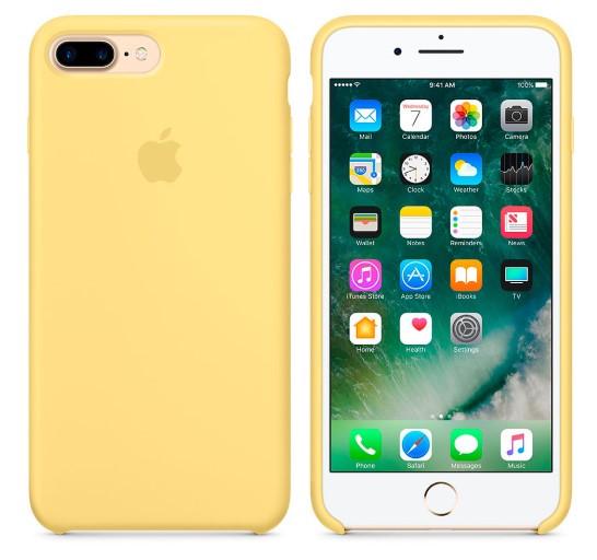 Чохол-накладка Apple Silicone Case for iPhone 7/8 Plus, Pollen (HC)