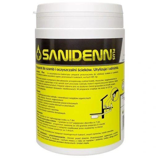 Порошок для септиков Biobakt Sanidenn Plus 1 л 0,9 кг (2327620979)