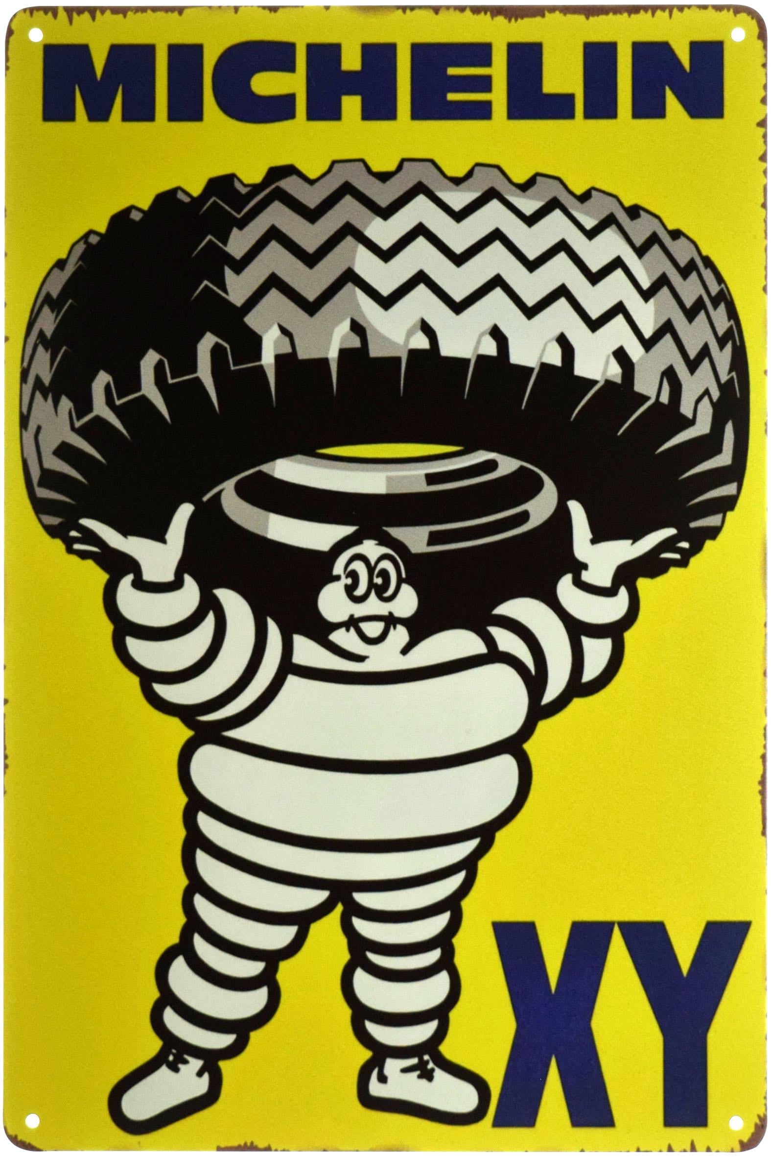 Табличка металева Мішлен/Michelin XY 20x30 см Табличка металева Мішлен/Michelin XY 20x30 см