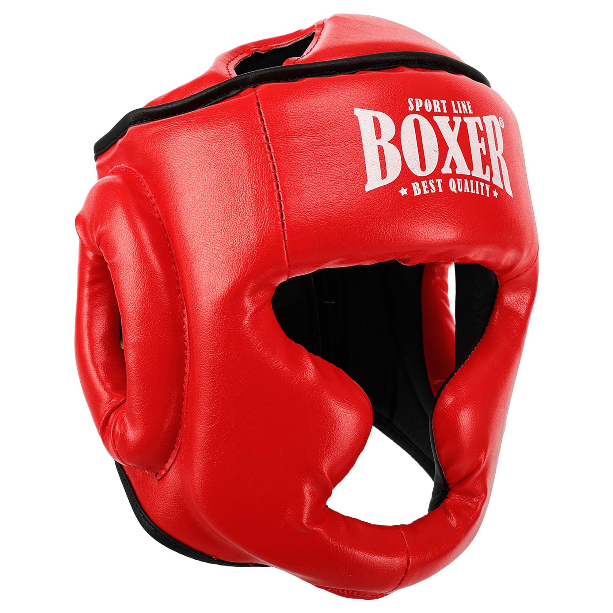 Шлем боксерский с полной защитой BOXER NEW 2036-N Красный (2036-N_Красный_M) Шлем боксерский с полной защитой BOXER NEW 2036-N Красный (2036-N_Красный_M)