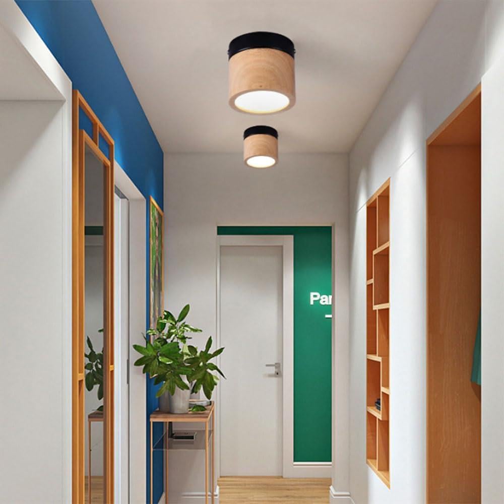 Светильник потолочный деревянный 12W (UK32) - фото 3 Светильник потолочный деревянный 12W (UK32) - фото 3