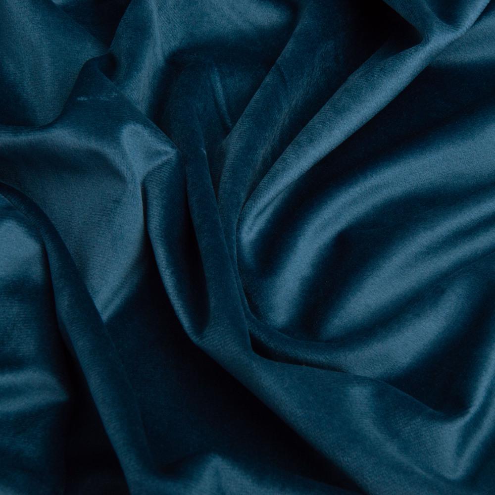 Ткань велюр однотонный Вайлет 290 гр/м2 150 см Деним (26885) - фото 2 Ткань велюр однотонный Вайлет 290 гр/м2 150 см Деним (26885) - фото 2