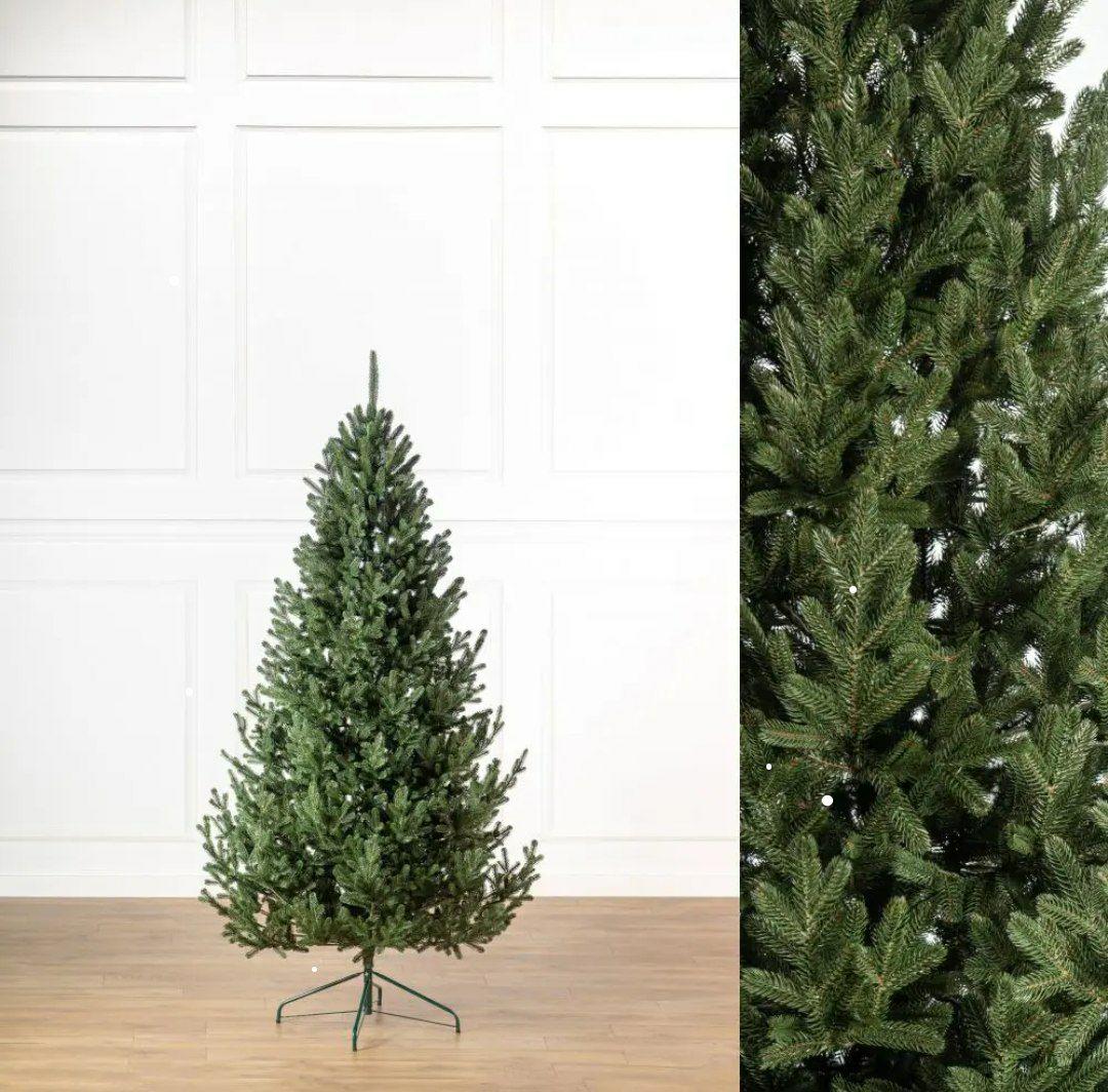 Штучна ялинка новорічна Віденська лита 2,10 м з металевою підставкою Зелений (21626486) - фото 5 Штучна ялинка новорічна Віденська лита 2,10 м з металевою підставкою Зелений (21626486) - фото 5