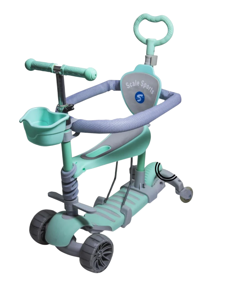 Самокат Scale Sports Smart 5в1 Full М'ятний (1926908430) Самокат Scale Sports Smart 5в1 Full М'ятний (1926908430)